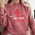 I'm A Veterinarian Vet Student Graduation Comfort Colors Sweatshirt Crimson