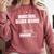 Industrial Degree Loading Student Graduation Comfort Colors Sweatshirt Crimson
