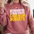 Introvert Antisocial Chicken Nugget Lover Foodie Comfort Colors Sweatshirt Crimson