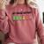 Introvert Cute My Social Battery Raglan Baseball Tee Comfort Colors Sweatshirt Crimson