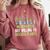 Introvert Farming Life Gardening For Geeky Plant Lover Comfort Colors Sweatshirt Crimson