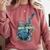 Introvert Music Lover Electric Guitar Rock Comfort Colors Sweatshirt Crimson