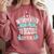 Introvert Quote Introverted But Willing To Discuss Crystals Comfort Colors Sweatshirt Crimson
