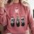 Introvert Relaxation Me Myself And Silence Skulls Comfort Colors Sweatshirt Crimson