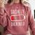 Introvert Socially Drained Battery Comfort Colors Sweatshirt Crimson Introvert Socially Drained Battery Comfort Colors Sweatshirt Crimson