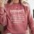 Introvert Comfort Colors Sweatshirt Crimson