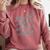 Introvert But Willing To Discuss Coin Collecting Comfort Colors Sweatshirt Crimson