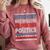 Introvert But Willing To Discuss Politics USA Elections 2024 Comfort Colors Sweatshirt Crimson