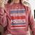 Introvert But Willing To Discuss Politics USA Elections 2024 Comfort Colors Sweatshirt Crimson