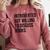 Introverted Bookworm Books Introvert Comfort Colors Sweatshirt Crimson