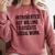Introverted Caseworker Social Work Introvert Comfort Colors Sweatshirt Crimson Introverted Caseworker Social Work Introvert Comfort Colors Sweatshirt Crimson