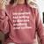 Introverted Coffee Lover Introvert Sarcasm Comfort Colors Sweatshirt Crimson