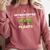 Introverted Comfort Colors Sweatshirt Crimson