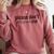 Introverted Don't Please Perceive Me Relatable Comfort Colors Sweatshirt Crimson Introverted Don't Please Perceive Me Relatable Comfort Colors Sweatshirt Crimson