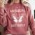 Introverted Introvert Antisocial Butterfly Comfort Colors Sweatshirt Crimson