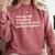 Introverted Person Short Term Real Estate Market Comfort Colors Sweatshirt Crimson Introverted Person Short Term Real Estate Market Comfort Colors Sweatshirt Crimson