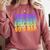 Introverted But Willing To Discuss 90's Rap Comfort Colors Sweatshirt Crimson