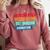 Introverted But Willing To Discuss Animation Comfort Colors Sweatshirt Crimson