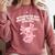 Introverted But Willing To Discuss Axolotl Salamander Comfort Colors Sweatshirt Crimson