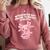 Introverted But Willing To Discuss Axolotl Salamander Comfort Colors Sweatshirt Crimson