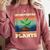 Introverted But Willing To Discuss Plants Comfort Colors Sweatshirt Crimson Introverted But Willing To Discuss Plants Comfort Colors Sweatshirt Crimson