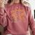 For Introverts For Introverts Premium Comfort Colors Sweatshirt Crimson For Introverts For Introverts Premium Comfort Colors Sweatshirt Crimson