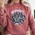 Introverts Unite Quirky Solitude Comfort Colors Sweatshirt Crimson Introverts Unite Quirky Solitude Comfort Colors Sweatshirt Crimson