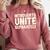 Introverts Unite Separately I Introvert Comfort Colors Sweatshirt Crimson Introverts Unite Separately I Introvert Comfort Colors Sweatshirt Crimson