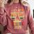 It's My Graduation Cruise 2025 Summer Cruise Seniors Trip Comfort Colors Sweatshirt Crimson