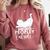 It's Way Too Peopley Outside Cute Cat Introvert Comfort Colors Sweatshirt Crimson