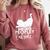 It's Way Too Peopley Outside Cute Cat Introvert Comfort Colors Sweatshirt Crimson