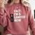 JD ESQ Law Graduate Fact I’m a Lawyer Now Graduation Comfort Colors Sweatshirt Crimson