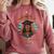 Juris Doctor Beauty Brains Juris Doctorate Graduation Comfort Colors Sweatshirt Crimson