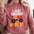 I Just Crushed Kindergarten Monster Graduation Shirt Comfort Colors Sweatshirt Crimson