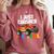 I Just Crushed Preschool Monster Truck Graduation Comfort Colors Sweatshirt Crimson