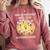 Just An Introvert Living In An Extrovert World Stickmen Comfort Colors Sweatshirt Crimson Just An Introvert Living In An Extrovert World Stickmen Comfort Colors Sweatshirt Crimson