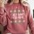 I Just Want To Go Home Ugly Anti Christmas Sweater Introvert Comfort Colors Sweatshirt Crimson