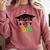 K -12th Grade Hand Prints Space Graduation Class Of 2034 Comfort Colors Sweatshirt Crimson