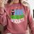 Kids 2018 Kindergarten Graduation Comfort Colors Sweatshirt Crimson