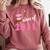 Kids Class Of 2031 Back To School Graduation T-Shirt Comfort Colors Sweatshirt Crimson