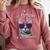 Kids Cool Future Is Bright Kids Graduation Or Birthday Comfort Colors Sweatshirt Crimson