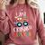 Kids I Just Crushed Preschool Monster Graduation Pre-K Shirt Comfort Colors Sweatshirt Crimson