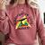Kids Kindergarten 2018 Nailed It Graduation Comfort Colors Sweatshirt Crimson