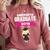 Kids Kindergarten Graduate 2018 Graduation Girls Comfort Colors Sweatshirt Crimson