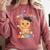 Kids Kindergarten Graduate Cat Graduation Comfort Colors Sweatshirt Crimson