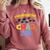 Kids Kindergarten Graduation Graduate Shirt Comfort Colors Sweatshirt Crimson