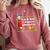 Kids Kindergarten Graduation Humor I'm So Smart I Graduated Comfort Colors Sweatshirt Crimson