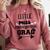 Kids Kindergarten Graduation Shirt Girls Daughter Granddaughter Comfort Colors Sweatshirt Crimson