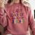 Kids Last Day Of Preschool Graduation Comfort Colors Sweatshirt Crimson