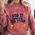 Kids My Mommy Did It Graduation Mom Graduate Comfort Colors Sweatshirt Crimson